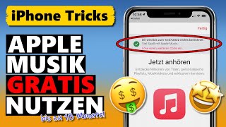 Apple Music KOSTENLOS nutzen  bis zu 18 MONATE über GratisCodes 🤑 [upl. by Ferna665]