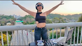 Palina La Diva  Live DJ Sunset Set  Afro House • Melodic Techno [upl. by Stclair]