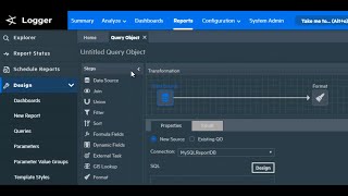 ArcSight Logger Reports  Creating Query Objects [upl. by Notnek582]