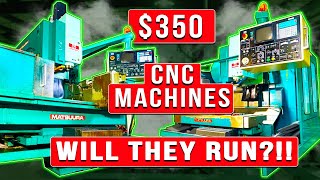 Scrap CNC Machines  Can They Be Saved [upl. by Aciraj]