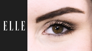 Maquillage des yeux pailleté par AllyFantaisies┃ELLE Beauté [upl. by Bondy]