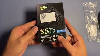 Walram 256GB 25 Inch Sata3 SSD Unboxing  Shopee [upl. by Kaleena]