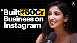 How She Built a 50 Crore Business Using Instagram  The 1 Life [upl. by Doll]