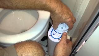 Boat Jabsco toilet pump [upl. by Siusan]