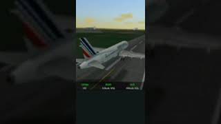 RFS real flight simulator air france flight takeoff landing trending video [upl. by Kristyn]