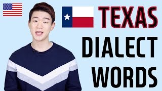 Texas DialectTexan Words in the United States Korean Billy [upl. by Zared]