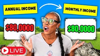 How To Turn Your Annual Income Into Your Monthly Income  Real People Doing Real Things [upl. by Neillij]