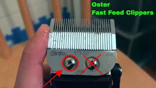 ✅ How To Use Oster Fast Feed Clippers Review [upl. by Ociram]