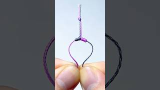 Fishing knot skills Best way to connect 2 fishing lines fishing knot shorts [upl. by Nyleve]