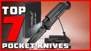 The 7 Best Pocket Knives for Survival and Utility [upl. by Ehpotsirhc]