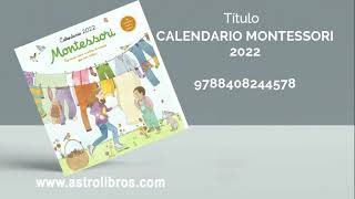 CALENDARIO MONTESSORI 2022 [upl. by Yoko]