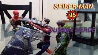 SpiderMan VS Duende Verde No Way HomeStop Motion [upl. by Annehcu12]