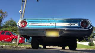 1964 Ford Galaxie 500 Exhaust Sound [upl. by Cordey]