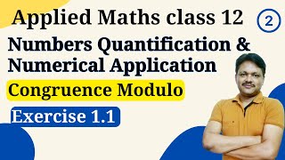 chapter 1  part 2  congruence modulo  class 12 applied mathematics  Gaur Classes [upl. by Gilges313]