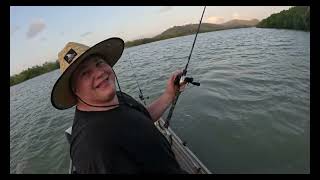 Fishing Bohle River Townsville Luring Live Baiting Getting spooled [upl. by Julis]