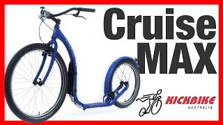 KickBike Cruise Max Review [upl. by Nyram]