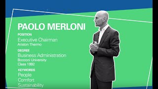 Executive Chat with Paolo Merloni Executive Chairman of Ariston Thermo [upl. by Odragde]