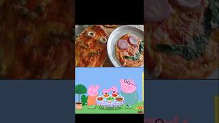 Three types of healthy pizzadelicious and vegetarian shorts short tiktok peppapig  pizza [upl. by Niuq694]