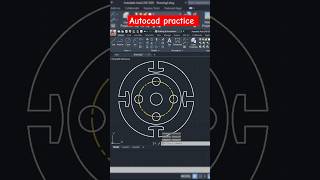 Autocad practice drawing  autocad mechanical drawing  CAD By Ankit  autocad [upl. by Naruq824]