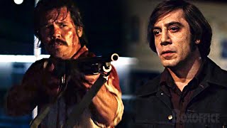 Ruthless duel with the mysterious killer  No Country for Old Men  CLIP [upl. by Tnomed]