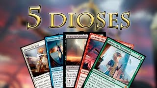 5 Dioses de Amonkhet  Cartas y un poco de lore [upl. by Atinniuq674]