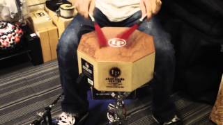 LP Americana 12quot OctoSnare Cajon 中文發音，Chinese pronunciation [upl. by Arabele]