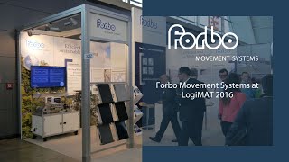 Forbo Movement Systems at LogiMAT 2016 [upl. by Karilla]