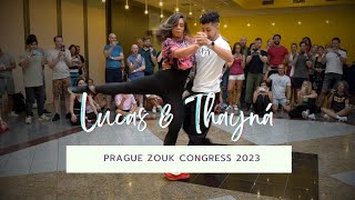 Lucas amp Thayná  Zouk Demo  Prague Zouk Congress 2023 [upl. by Urson]