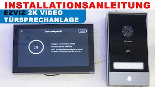 Türsprechanlage EZVIZ HP7 Türsprechanlage  Angeschlossen und erklärt [upl. by Eirollam165]