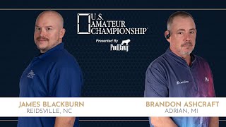 James Blackburn VS Brandon Ashcraft  2024 US Amateur Championship Final [upl. by Anelrac465]