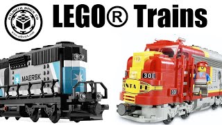 LEGO® Trains Sets MOCs and more BTS 150 [upl. by Bili]