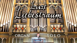 LISZT  LIEBESTRAUM No 3  JONATHAN SCOTT  ORGAN  ST MARYS CATHEDRAL TALLINN ESTONIA [upl. by Aivad459]