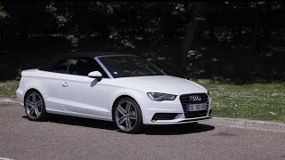 Essai Audi A3 Cabriolet 18 TFSi 180ch Stronic [upl. by Fassold]