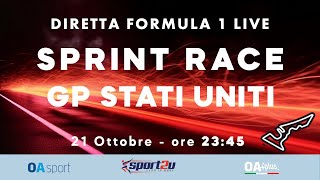 Diretta Formula 1  Sprint Race GP degli Stati Uniti 🏎 il 21 ottobre 2023 [upl. by Ferne]