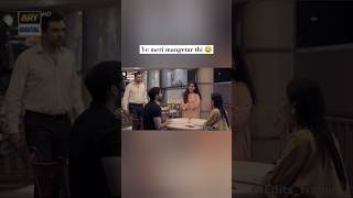 Sara x sikandar funny scene 🤣 shorts yt pakistanidrama trending Editsframe [upl. by Wilscam]