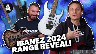 First Look at the New Ibanez 2024 Guitars [upl. by Akinna596]