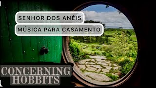 CONCERNING HOBBITS  SENHOR DOS ANÉIS  MÚSICA DE CASAMENTO [upl. by Imtiaz]