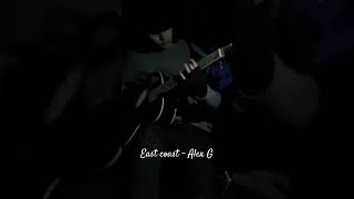 East Coast  Alex G  cover  acousticguitarinstrumental guitar acousticguitar cover [upl. by Odelle]