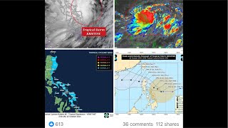 🇵🇭 Typhoon 🌀 Kristin in the Philippines 🇵🇭 Big wind storm No WiFi connection [upl. by Hewie]