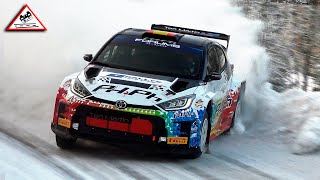 Test Day Rally Sweden 2024  Jan Solans  Toyota GR Yaris Rally2 Passats de canto [upl. by Marlyn]