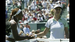 Serena Williams vs Elena Dementieva Miami 2004 Highlights [upl. by Lrat]