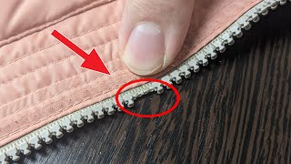 The tailor shared a secret How to fix a broken zipper [upl. by August]