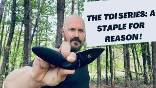 The TDI Series From KaBar  Staple EDC Fixed Blades For a Reason [upl. by Yrehcaz]