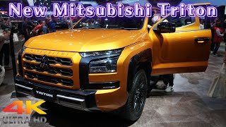 三菱新型トライトン 2024年  2024 MITSUBISHI TRITON  New Mitsubishi Triton 2024 [upl. by Amara]