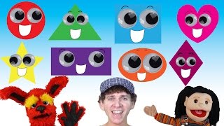 What Shape Is It Song  Learn 8 Shapes with Lyrics  Learn English Kids [upl. by Eniamrej509]