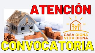 🚨 Inscripciones 🏡 Programa de Vivienda CASA DIGNA VIDA DIGNA 2021 [upl. by Blen]