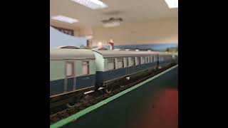 Gainsborough model railway O scale coronation coaches trains [upl. by Dnalevets717]