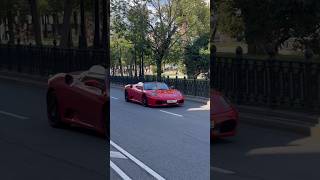 Ferrari F430 Spider F1 moscow москва russia cars carloverferrari f430ferrarif430carspotting [upl. by Llyrpa]