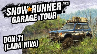 Snow Runner Garage Tour  Don 71 LADA Niva [upl. by Alberic577]