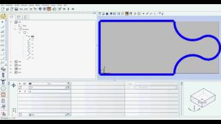 Technikerschule Beckum CNCProgramm Käsebrett  Variantenprogrammierung mit Woodwop 6 [upl. by Maleeny]